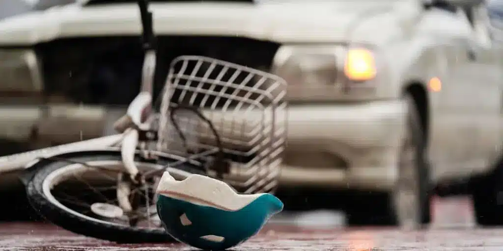 wrongful death claim from a car hitting a person riding a bicycle in Baltimores