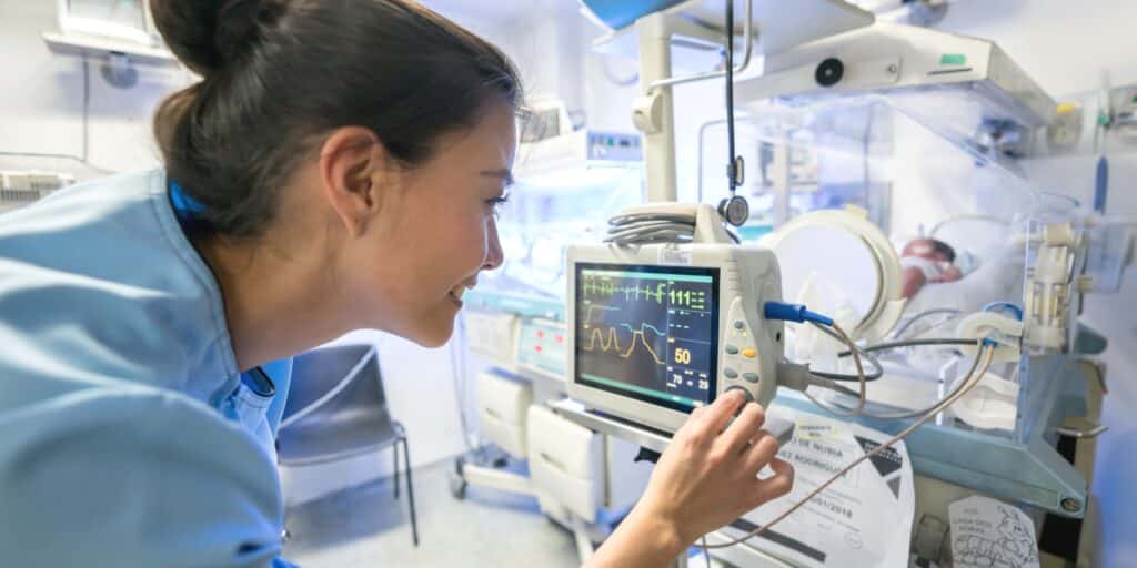 Newborn low heart rate in NICU from a medical mistake