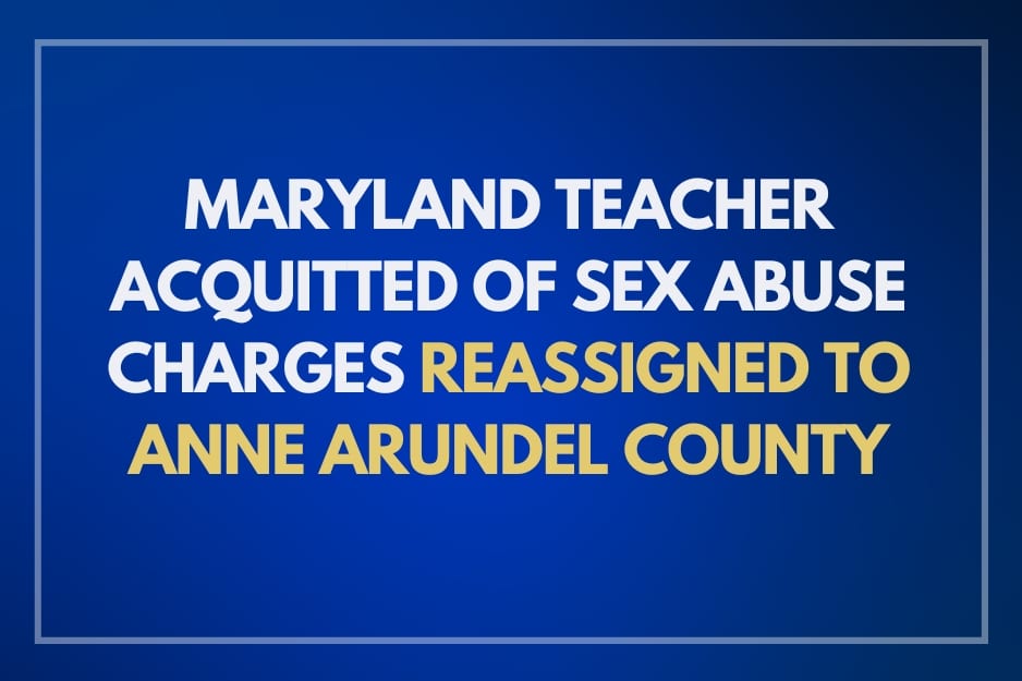 sexual abuse survivors, Maryland teacher molests chuld at school